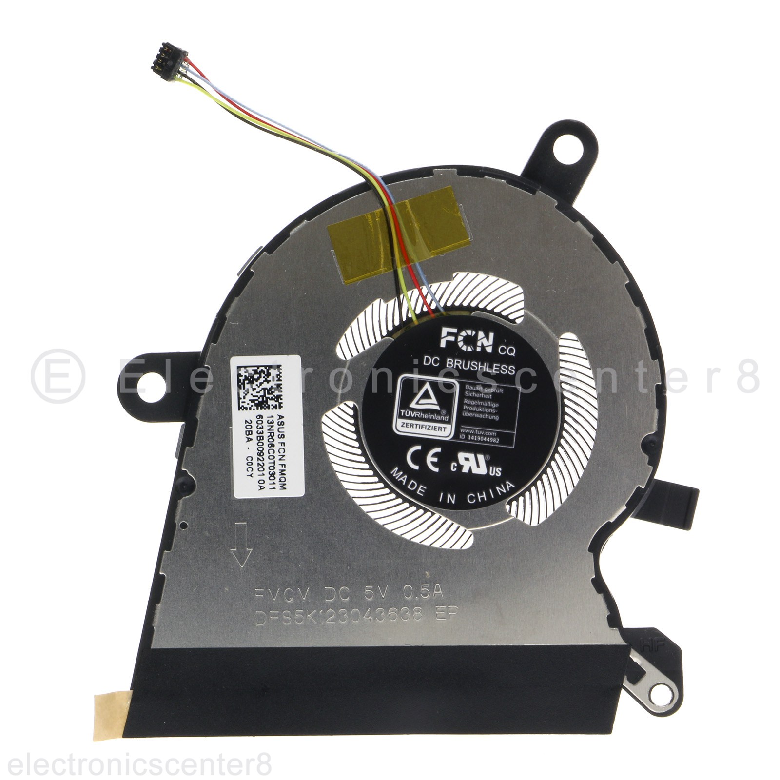 CPU & GPU Cooling Fan For ASUS ROG Flow X13 GV301QC GV301QE GV301QH FMQM FMQN