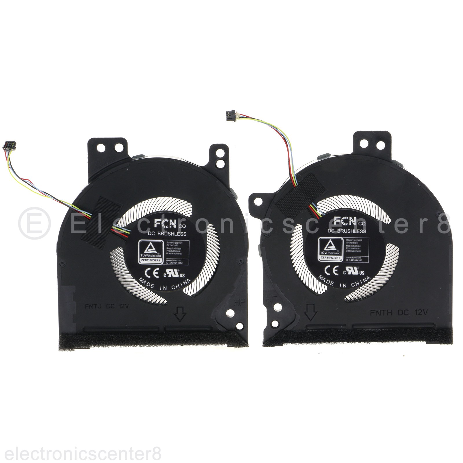 CPU & GPU Cooling Fan For ASUS NR2201ZC NR2201ZE 13NR07X0T02011 13NR07X0T03011 - Picture 1 of 7