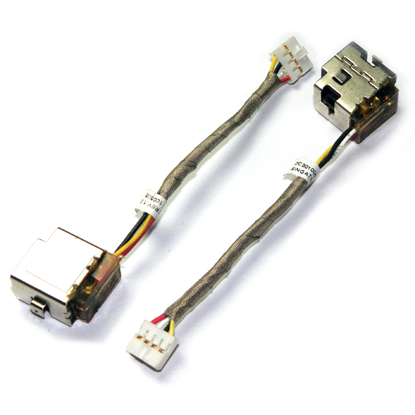 DC POWER JACK CABLE PLUG DC-IN FOR HP DV3-2000 COMPAQ CQ35-200
